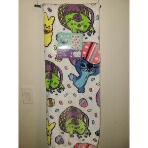 Stitch Easter Throw Blanket 50x70 NWT NEW